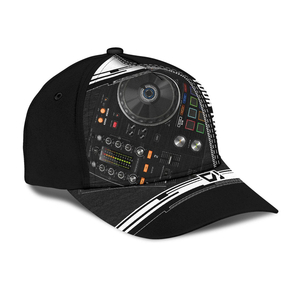 Personalized DJ Player Music 3D Printed Cap HHT08072104