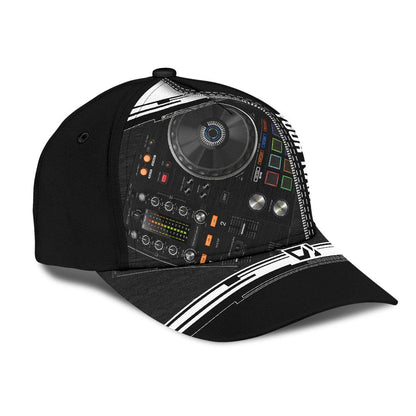 Personalized DJ Player Music 3D Printed Cap HHT08072104
