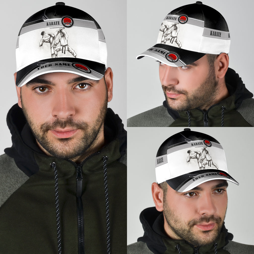 Customize Name Karate Classic Cap