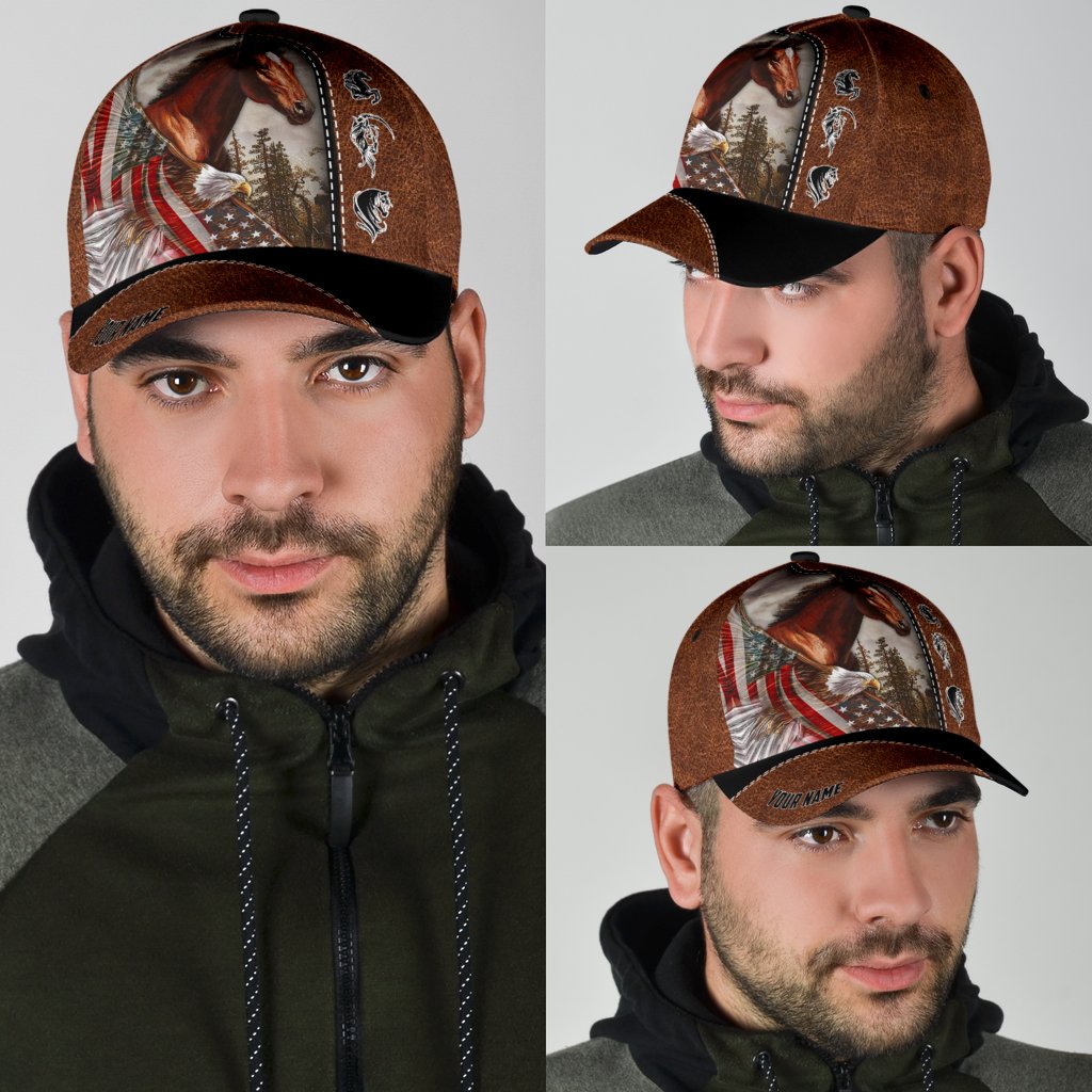 Personalized Name Rodeo Classic Cap American Pride