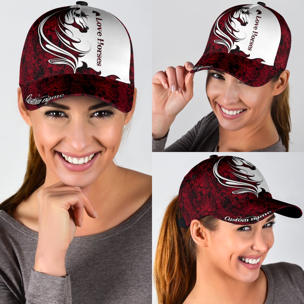 Personalized Horse Classic Cap Pi06072102