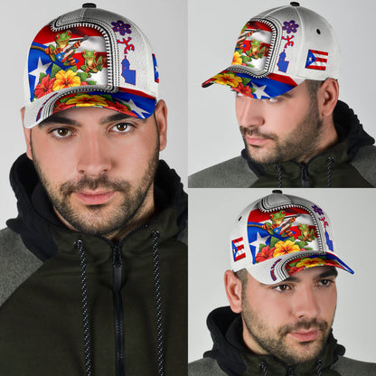 Customize Name Puerto Rico Classic Cap