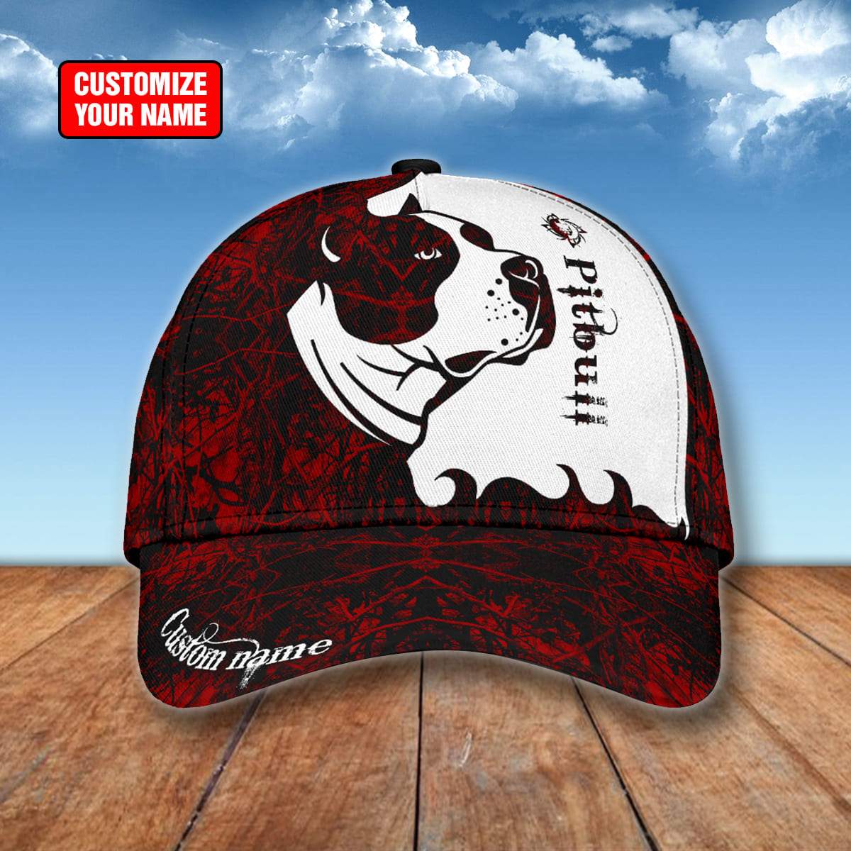 Personalized Pitbull Classic Cap
