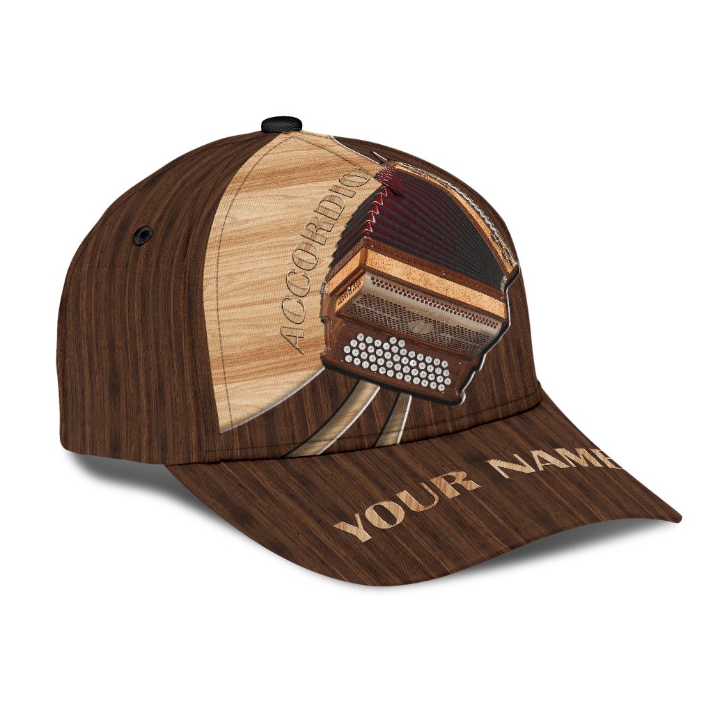 Personalized Accordion Music 3D Printed Cap HHT08072105