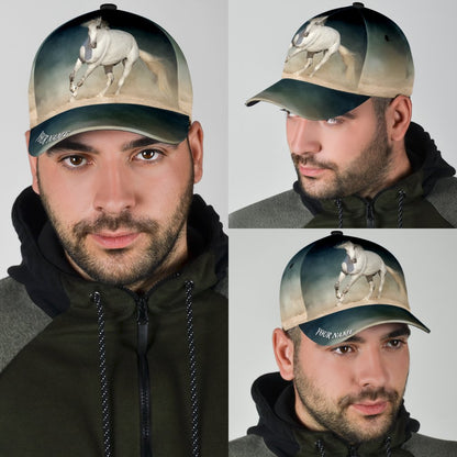 Personalized Name Horse Classic Cap