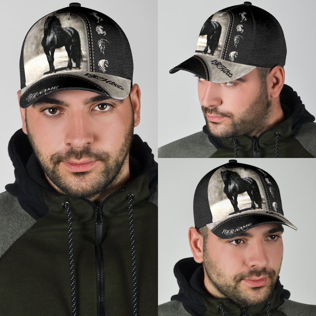 Personalized Name Horse Classic Cap
