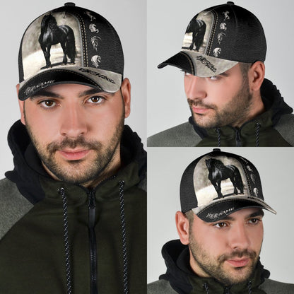Personalized Name Horse Classic Cap
