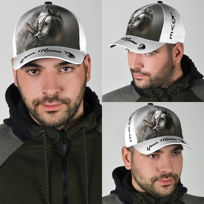 Personalized Name Horse Classic Cap