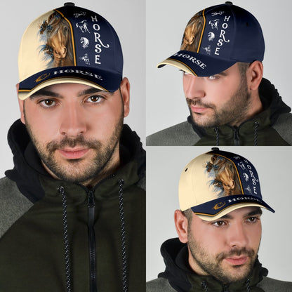 Personalized Name Horse Classic Cap