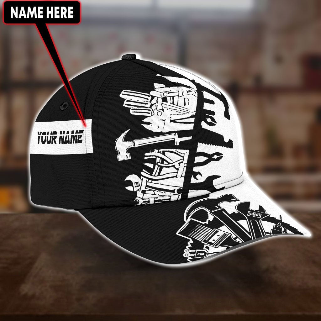 Personalized Name Carpenter Classic Cap Tool