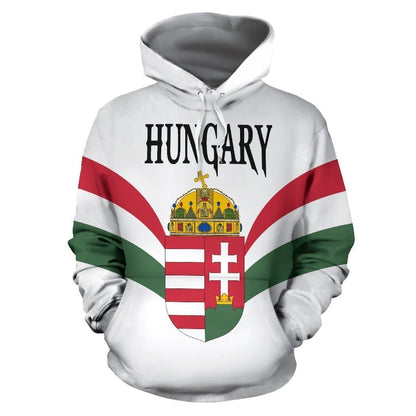 Wings of Hungary Zip Up Hoodie - Amaze Style™-Apparel