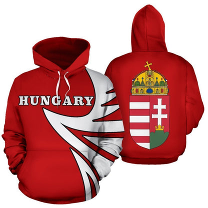 Hungary Coat Of Arms - Warrior Style - Amaze Style™-Apparel