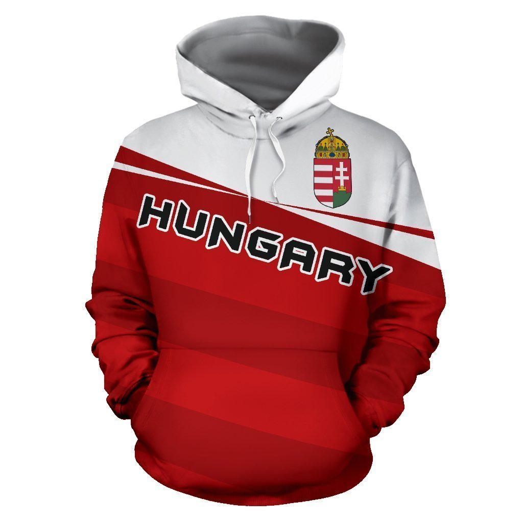Hungary Coat Of Arms Hoodie - Vivian Style - Amaze Style™-Apparel