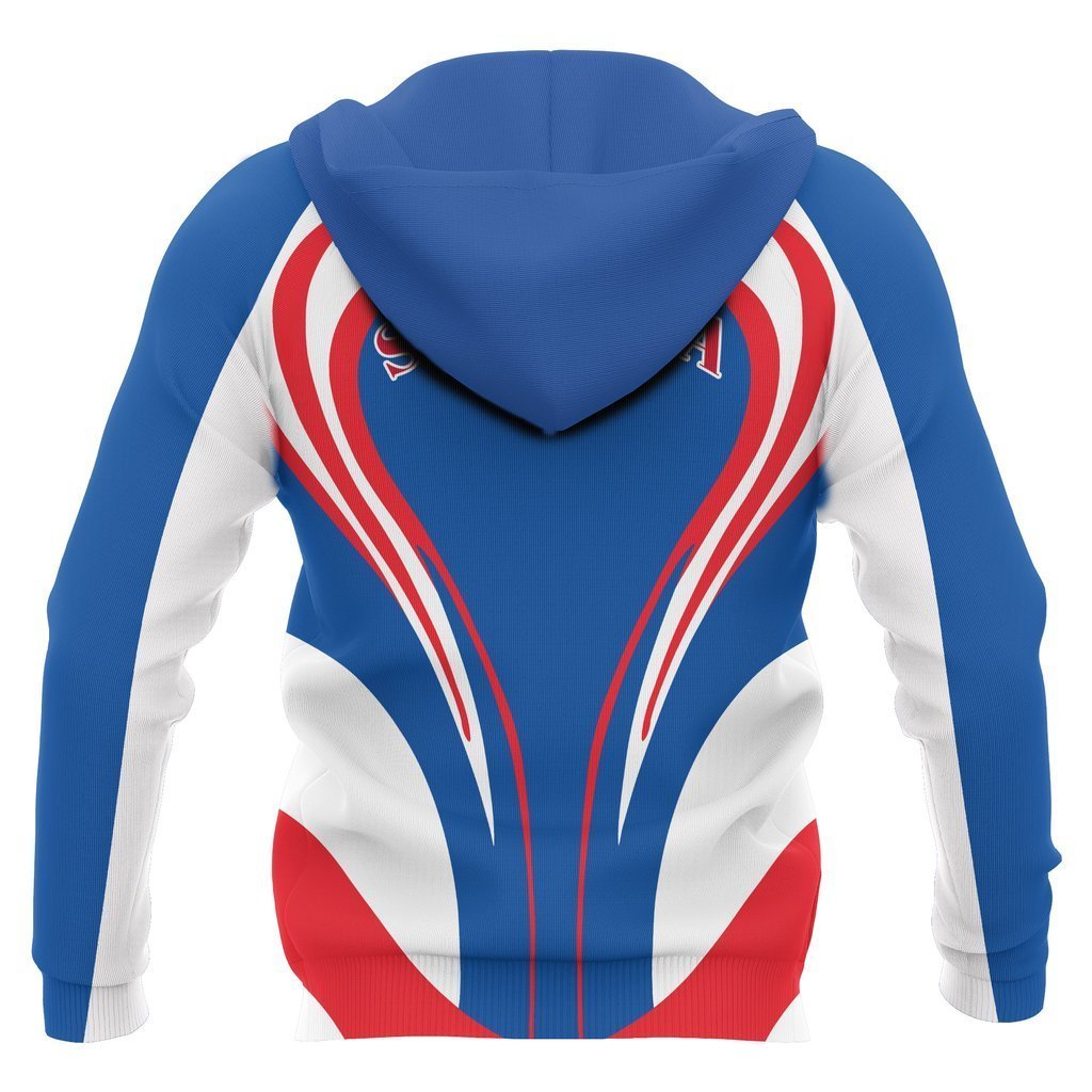 Slovakia Flag Hoodie Cannon Style - Amaze Style™-Apparel