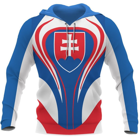 Slovakia Flag Hoodie Cannon Style - Amaze Style™-Apparel