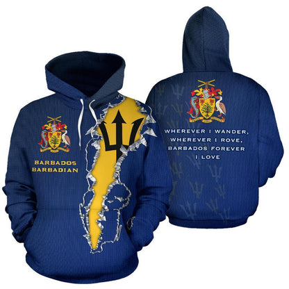 Barbados Forever Hoodie - Amaze Style™-Apparel