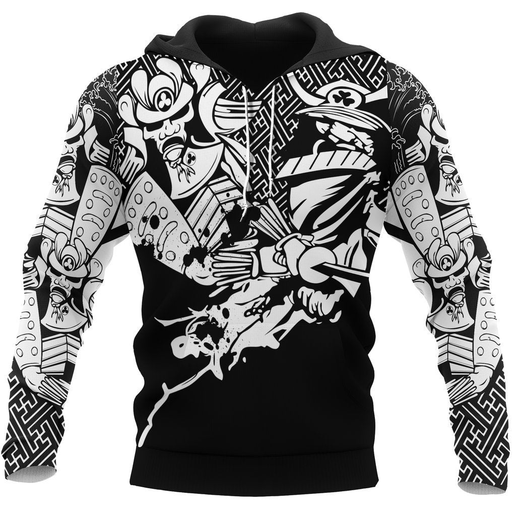 Japan Hoodie - Fighting Samurai PL078 - Amaze Style™-Apparel