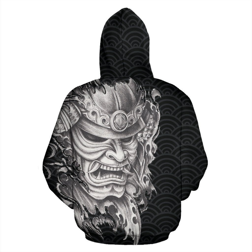 Samurai Hoodie - Samurai Mask PL079 - Amaze Style™-Apparel