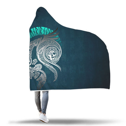 Viking Hooded Blanket - Viking Loki Hooded Blanket PL102 - Amaze Style™-HOODED BLANKETS (P)