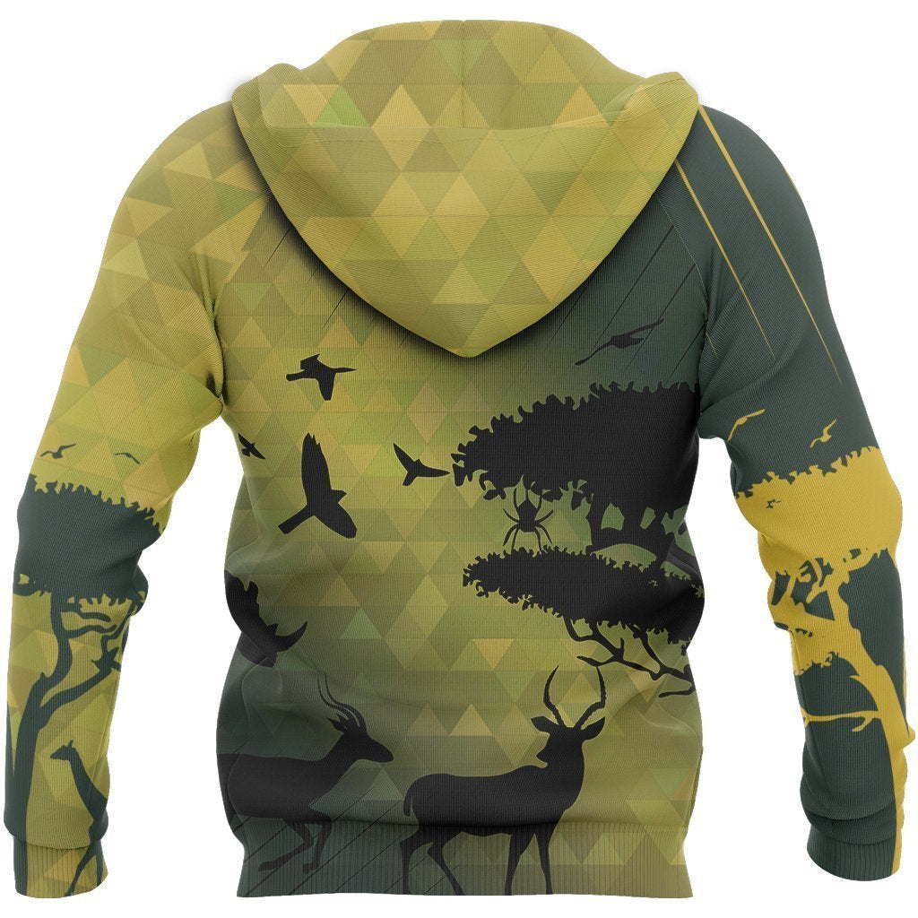 3D All Over Printed South Africa Animal Hoodie PL120 - Amaze Style™-Apparel