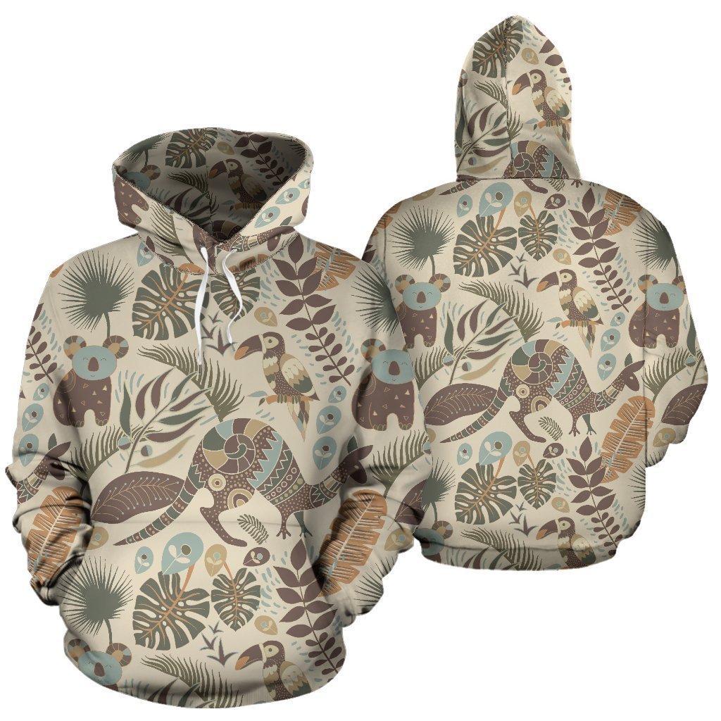 Australia Animal All Over Print Hoodies PL127 - Amaze Style™-Apparel