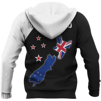 New Zealand Map Special Hoodie PL143 - Amaze Style™-Apparel