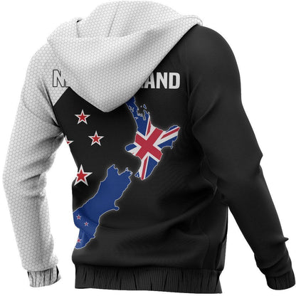 New Zealand Map Special Hoodie PL143 - Amaze Style™-Apparel