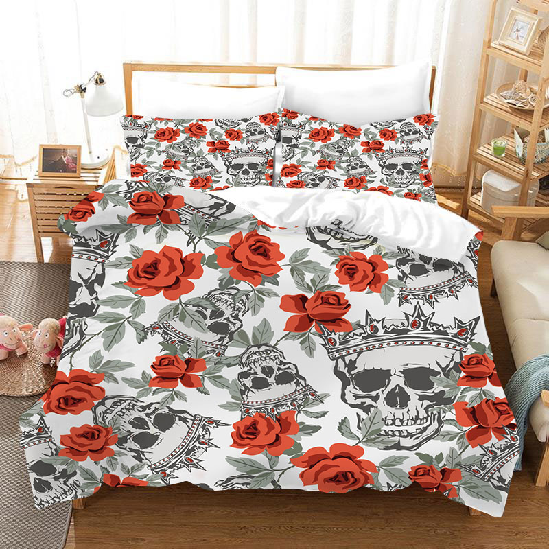 Fanaijia 3d Flower skull l Bedding