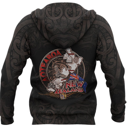Aotearoa-New Zealand My World Hoodie PL172 - Amaze Style™-Apparel