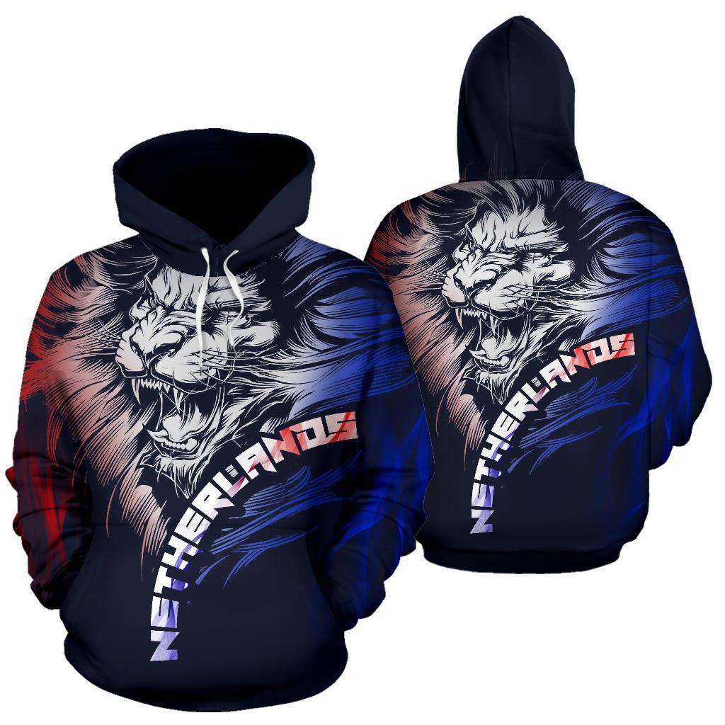Dutch Lion Hoodie Netherlands - Navy PL186 - Amaze Style™-Apparel