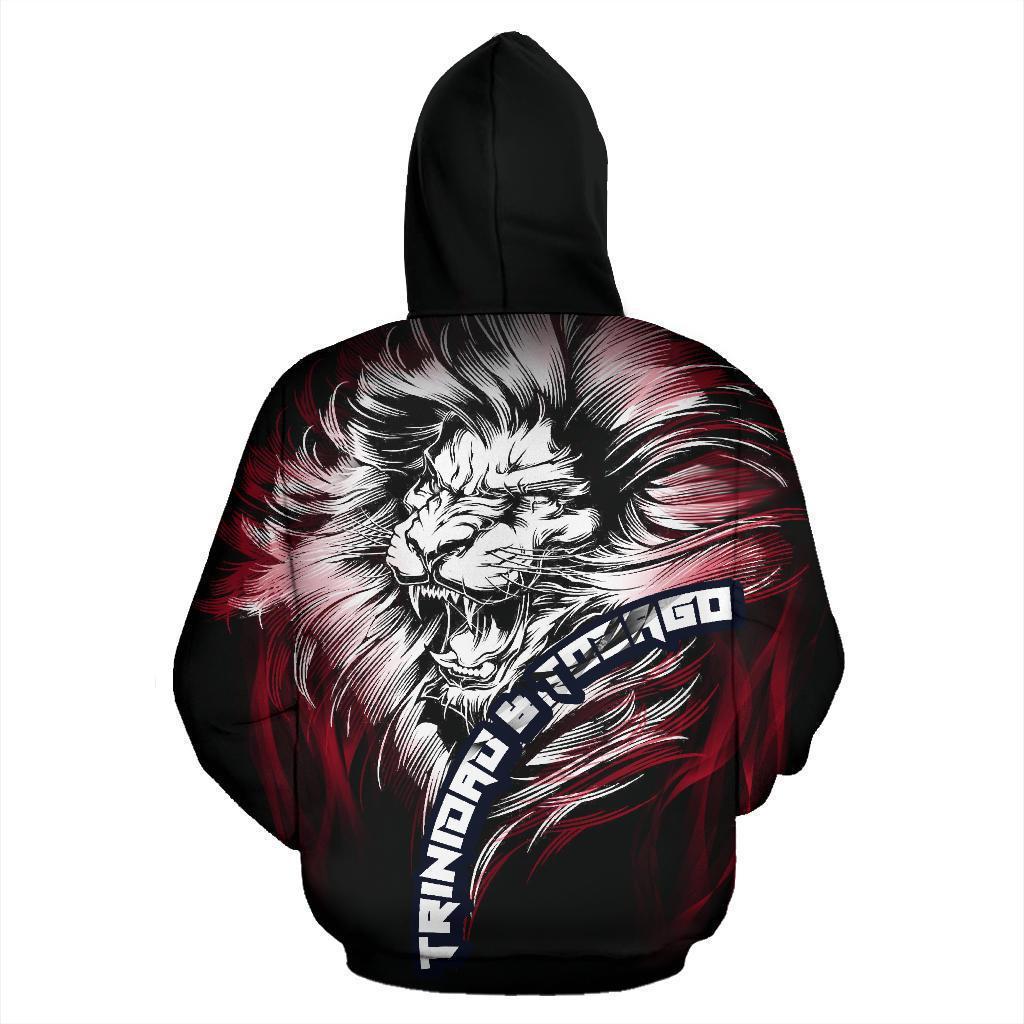 Trinidad and Tobago Lion Black Hoodie PL190 - Amaze Style™-Apparel