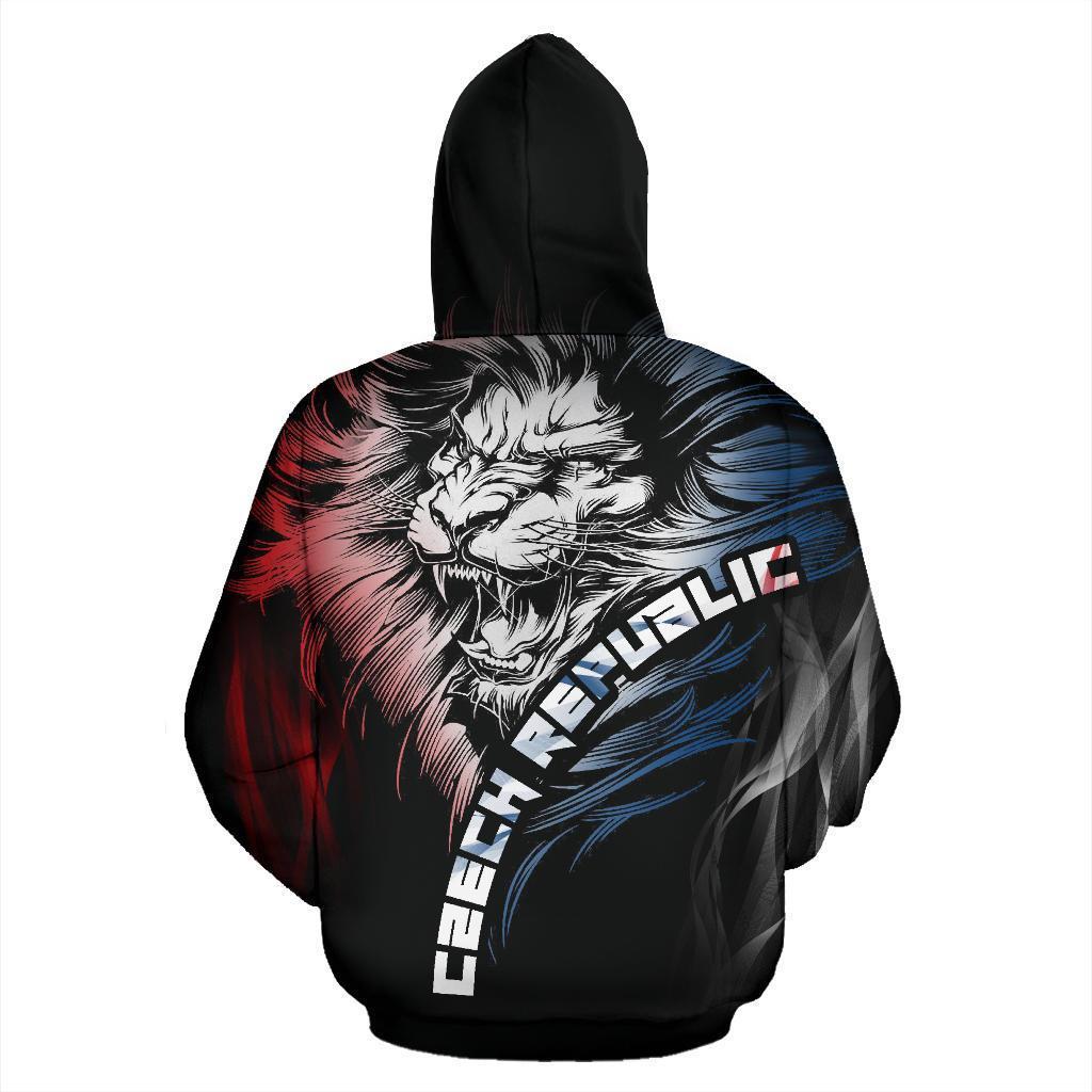 Czech Republic Lion Hoodie PL193 - Amaze Style™-Apparel