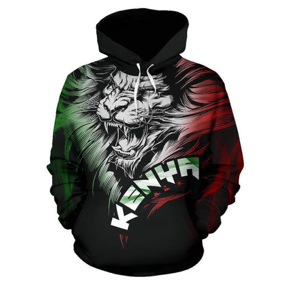 Lion Kenya Hoodie PL194 - Amaze Style™-Apparel
