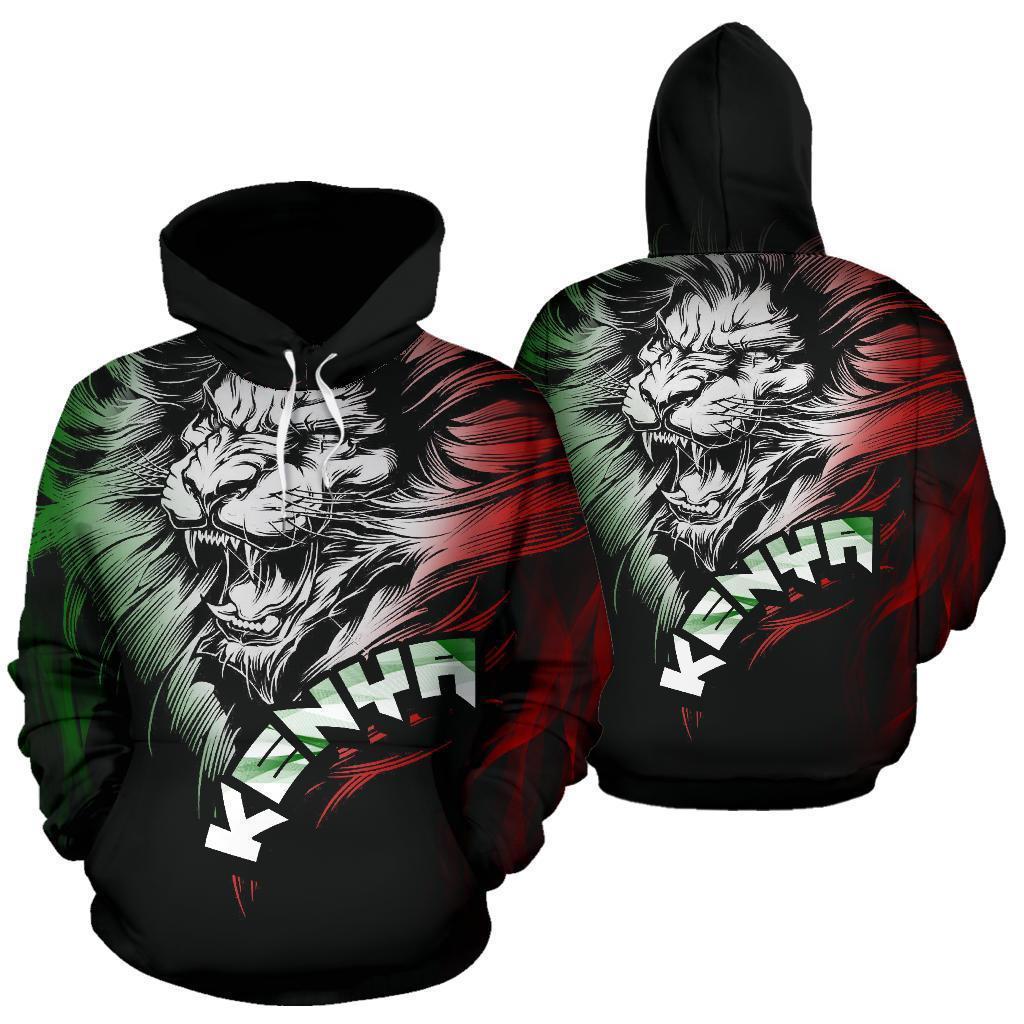 Lion Kenya Hoodie PL194 - Amaze Style™-Apparel