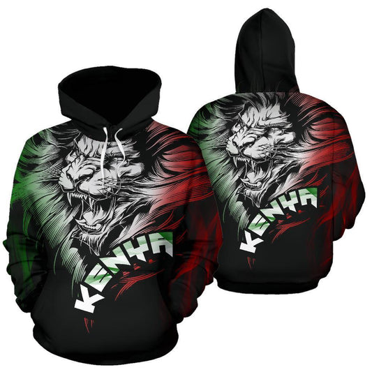 Lion Kenya Hoodie PL194 - Amaze Style™-Apparel