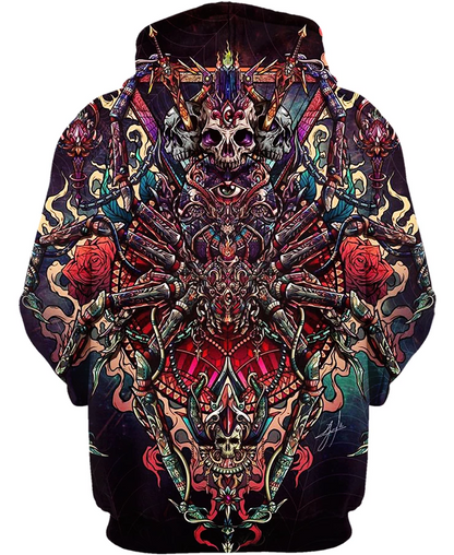 Spider Skull PL225 - Amaze Style™-Apparel