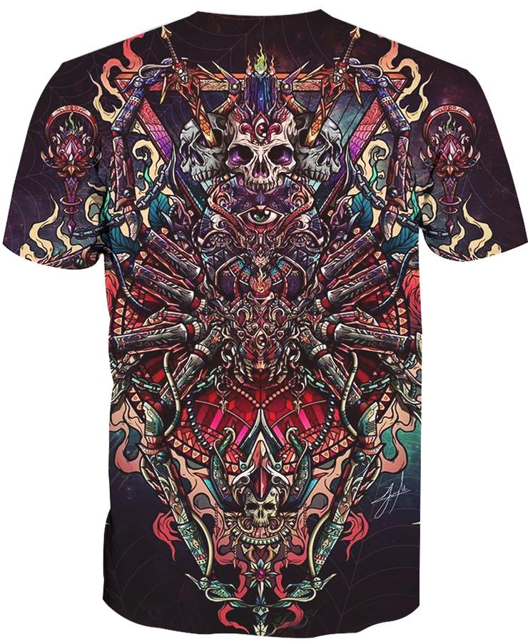 Spider Skull PL225 - Amaze Style™-Apparel