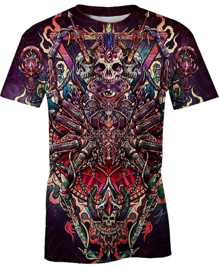 Spider Skull PL225 - Amaze Style™-Apparel