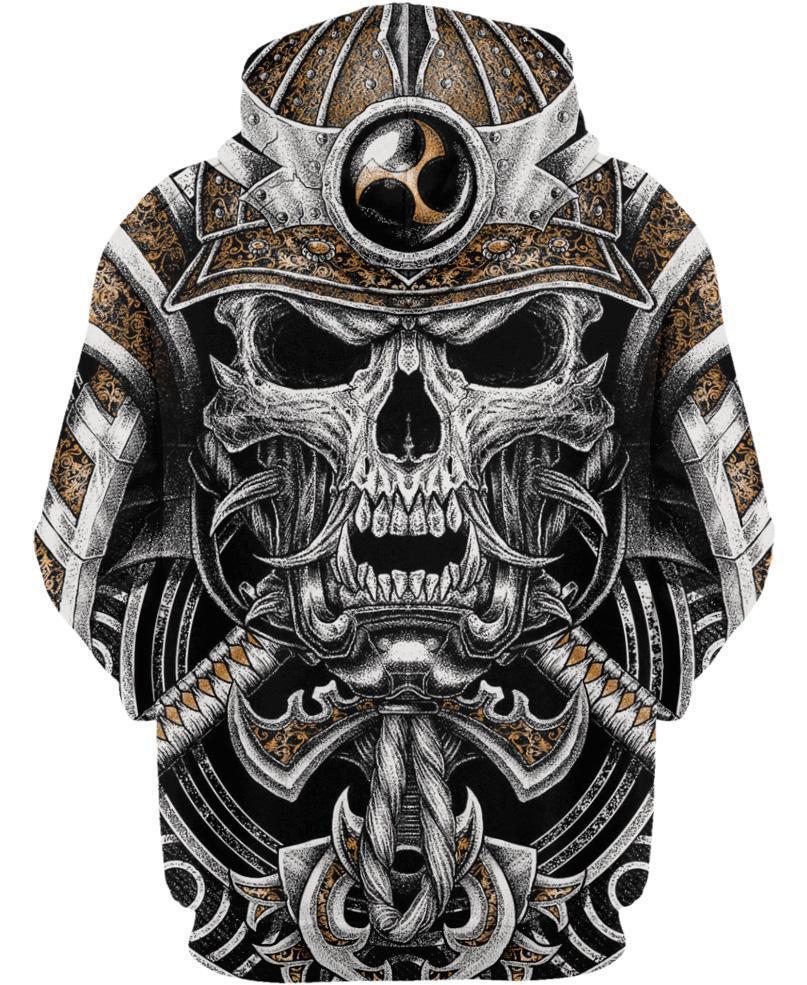 Samurai Skull PL230 - Amaze Style™-Apparel
