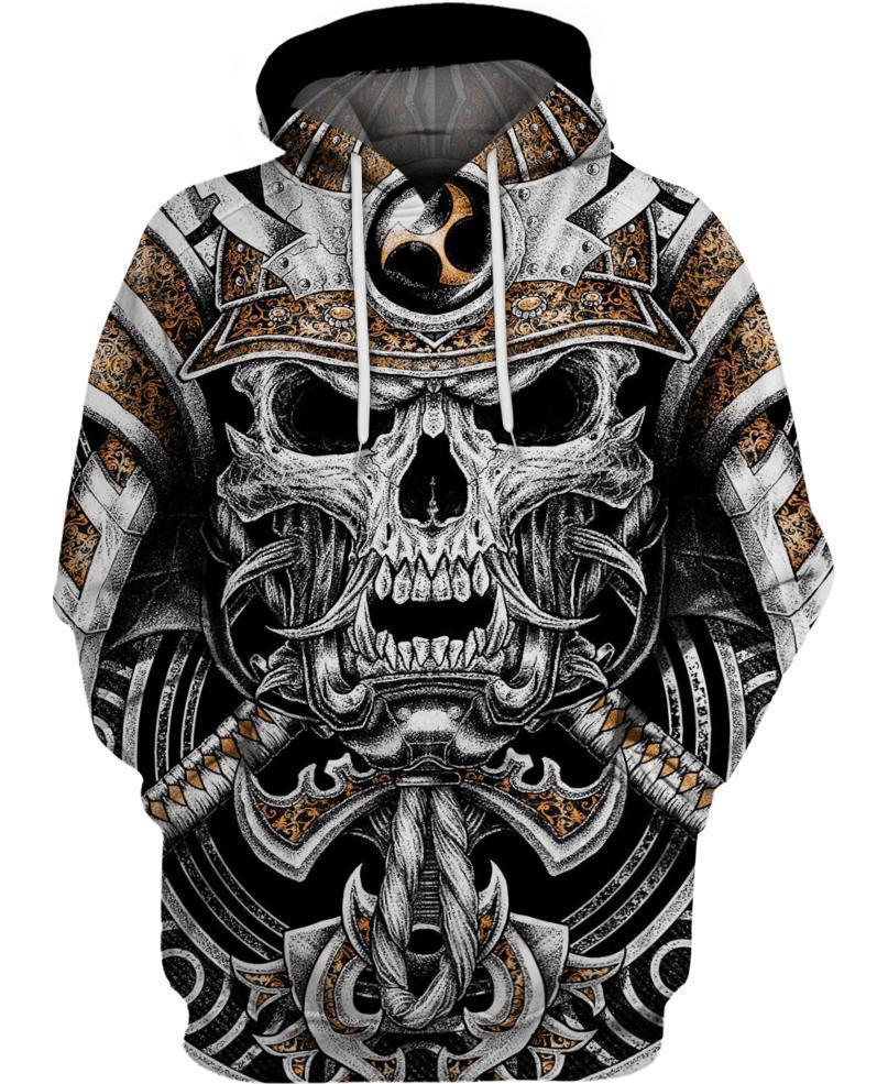 Samurai Skull PL230 - Amaze Style™-Apparel
