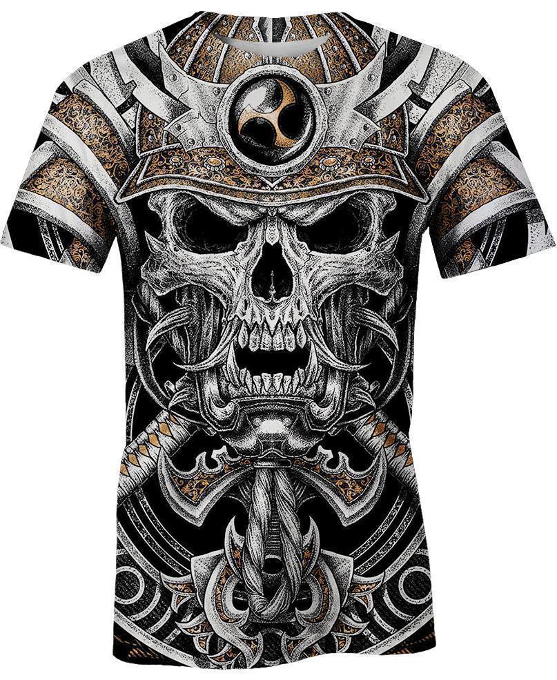 Samurai Skull PL230 - Amaze Style™-Apparel