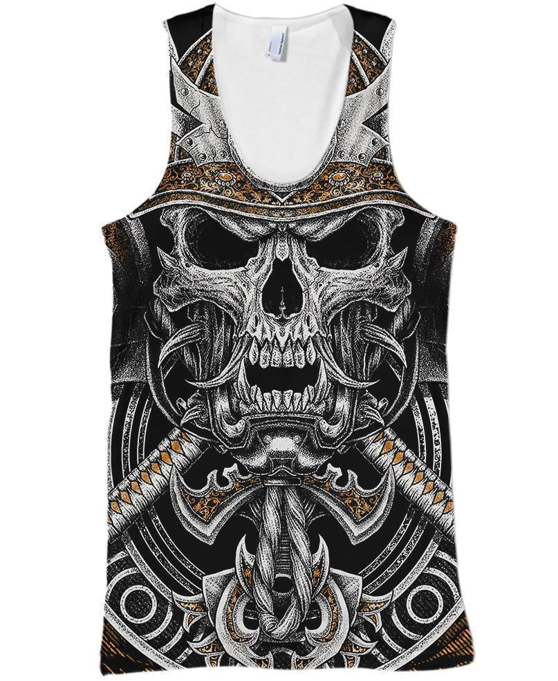 Samurai Skull PL230 - Amaze Style™-Apparel