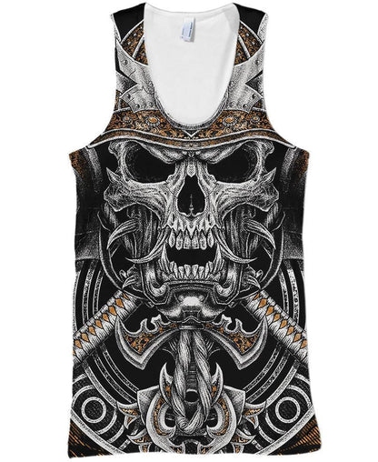 Samurai Skull PL230 - Amaze Style™-Apparel