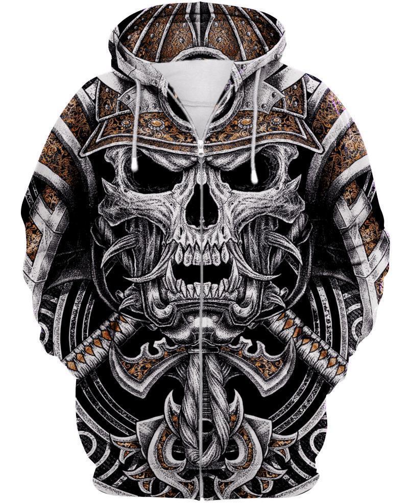 Samurai Skull PL230 - Amaze Style™-Apparel