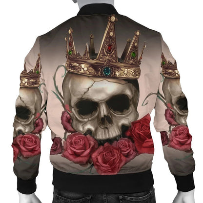 SKULL BOMBER JACKET PL248 - Amaze Style™-BOMBER JACKETS