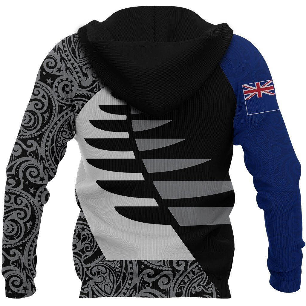 Aotearoa Silver Fern Hoodie Sailing PL258 - Amaze Style™-Apparel