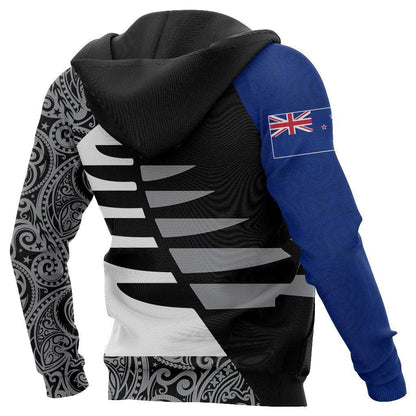 Aotearoa Silver Fern Hoodie Sailing PL258 - Amaze Style™-Apparel