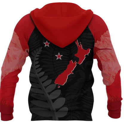 Aoraki Mount Cook Hoodie New Zealand PL271 - Amaze Style™-Apparel