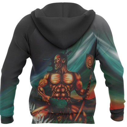 New Zealand Warriors Hoodie Maori God PL272 - Amaze Style™-Apparel