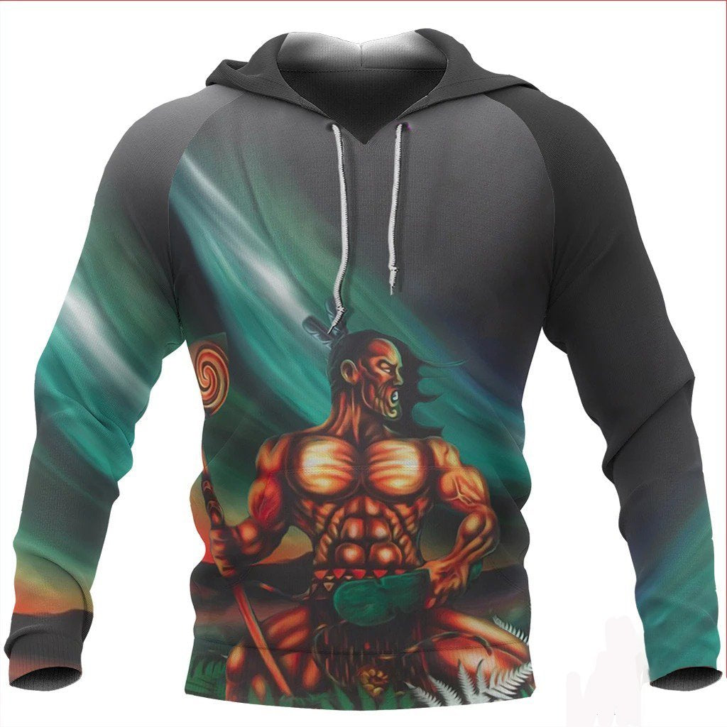 New Zealand Warriors Hoodie Maori God PL272 - Amaze Style™-Apparel